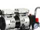 Hyundai 4J-750-24L - Compressore aria elettrico silenziato oilless 24 lt - motore 1 HP
