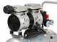 Hyundai 4J-750-24L - Compressore aria elettrico silenziato oilless 24 lt - motore 1 HP