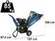 Hyundai HY65H-GS - Biotrituratore a scoppio - Motore benzina 6,5 HP