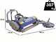 BullMach Maia 115 SH - Trinciaerba per trattore con disco interfilare - Serie media - Spostamento idraulico