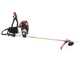 Blue Bird GX50 - Decespugliatore + Scuotitore con gancio a scoppio cm 180 motore a zaino Honda - Scuotiolive