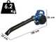 Hyundai EBV260 - Soffiatore aspiratore trituratore 3in1 a scoppio - 2 tempi 26 cc