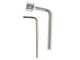 Ribimex PRBAT20/SEC - Forbice elettrica da potatura su asta 147-203 cm - 20V/2Ah