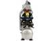 Hyundai 4J-750-6L - Compressore aria elettrico silenziato  - motore 1 HP