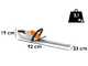 STIHL HSA 40 - Tagliasiepi a batteria 10.8V - SENZA BATTERIA E CARICABATTERIA