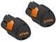 STIHL RCA 20 - Pistola idropulitrice con 2 batterie AS - 10.8V / 2.6Ah