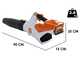 STIHL BGA 60 - Soffiatore con batteria AK 30 S - 36V 5Ah