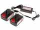 Sbaraglia Rambo Energy 21V - Potatore a batteria manuale - 2x 21V/5.2Ah