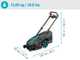 Gardena PowerMax Duo 46/36V P4A - Tagliaerba a batteria - Taglio 46 cm - SENZA BATTERIE E CARICABATTERIE