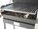 Cruccolini Rimini - Barbecue in ferro artigianale a gas - Griglia inox 68x46