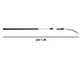 Castellari PO35PRO+ATO4 - Seghetto con denti "U" su asta ovale in alluminio - 230-390 cm - Lama da 35 cm