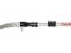 Castellari PO35PRO+ATO3 - Seghetto con denti "U" su asta ovale in alluminio - 180-300 cm - Lama da 35 cm
