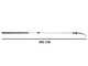 Castellari PO35PRO+ATO3 - Seghetto con denti "U" su asta ovale in alluminio - 180-300 cm - Lama da 35 cm
