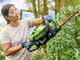 Greenworks GD60HT66K2 - Tagliasiepi elettrico a batteria 60V/2Ah - Lama da 66 cm