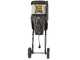 BlackStone SHRED 45 BL - Biotrituratore elettrico - Coltelli reversibili e sacco di raccolta