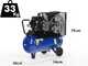 Michelin MB 50/268 MC - Compressore aria elettrico a cinghia - Motore 2 HP - 50 lt