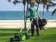 Greenworks GD60LM51SPK4 - Tagliaerba semovente a batteria - 60V/4Ah - Taglio 51 cm