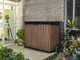 Keter Store it Out Darwin marrone - Box porta attrezzi da giardino - 140x80x120 cm