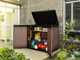 Keter Store it Out Darwin marrone - Box porta attrezzi da giardino - 140x80x120 cm