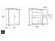 Keter Cortina Alto - Armadio porta attrezzi da giardino - 140x73.6x170.4 cm