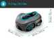 Gardena Smart SILENO Free 800 - Robot tagliaerba - Gestione con Gardena Smart App -  Senza impianto