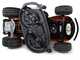 Stiga Tornado 5108 W Special - Trattorino tosaerba - Motore Honda GCV 530