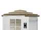 Garofalo Tuscany Evo 80 Pagoda - Casetta porta attrezzi - Con finestra - 82.5x82.5x198 cm