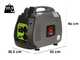 Pramac PMi2500 - Generatore di corrente 2.3 kW - Continua 2 kW Monofase