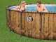 Bestway Steel Pro Max Splashview 56725 - &Oslash;488x122 cm - Piscina rotonda per 9-10 Persone