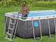 Bestway Steel Pro Max Splashview 561MB - 488x244x122 cm - Piscina fuori terra per 5-6 Persone