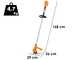 STIHL FSA 70 R - Decespugliatore con batteria AK 30 S - 36V 5Ah