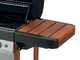 Campingaz 3 Series Woody LX - Barbecue a gas - Ripiani laterali pieghevoli