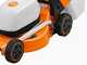 STIHL RMA 248 T - Tagliaerba trazionato con batteria AK 10 - 36V 2Ah - Taglio 46 cm
