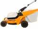 STIHL RMA 443 V - Tagliaerba semovente con batteria AK 10 - 36V 2Ah - Taglio 41 cm