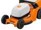 STIHL RMA 443 V - Tagliaerba semovente con batteria AK 10 - 36V 2Ah - Taglio 41 cm