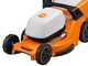 STIHL RMA 448 V - Tagliaerba semovente con batteria AK 10 - 36V 2Ah - Taglio 46 cm