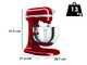 KitchenAid Artisan 5KSM60SPX-EER Rosso - Planetaria con ciotola sollevabile