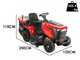 GeoTech Pro PRTM 200-1020 H-CM - Trattorino tagliaerba - Cambio idrostatico - Cesto di raccolta