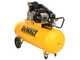 DeWalt DXCMB3M201HE - Compressore aria elettrico monofase a cinghia - Motore 3 HP &ndash; 200  lt