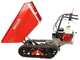 Benassi M503DH - Motocarriola cingolata - Cassone dumper idraulico - Portata 550Kg