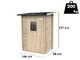 Alce Hobby 146x98 - Casetta da giardino in legno - Con finestra frontale - 146x98x197 cm