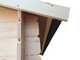 Alce Vaniglia 207x102 - Casetta da giardino in legno - Con finestra frontale - 207x102x222 cm
