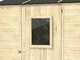Alce Vaniglia 207x102 - Casetta da giardino in legno - Con finestra frontale - 207x102x222 cm