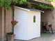 Alce Vaniglia 207x102 - Casetta da giardino in legno - Con finestra frontale - 207x102x222 cm