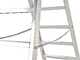 Scala in alluminio doppia 1031, 2x9 gradini, 2.12 m - Altezza stimata operativa 3.12 m
