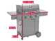 Char-Broil Essential 3G - Barbecue a gas