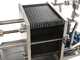 Enotecnica Pillan FC42 - Filtro per vino professionale da 20 cartoni 40x40 cm - Telaio e pompa in acciaio INOX