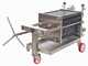 Enotecnica Pillan FC44 - Filtro per vino professionale da 40 cartoni 40x40 cm - Telaio e pompa in acciaio INOX