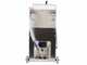 Enotecnica Pillan F30 - Filtro a cartoni per vino carrellato - Telaio Inox e Pompa Novax