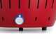 LotusGrill LG G28 U RD - Barbecue portatile per esterno Mini - Scocca rossa